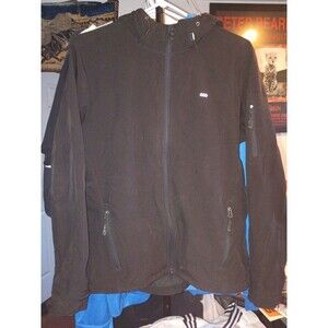 33,000ft Softshell Jacket Fleece Lined Hooded Waterproof Black Women's small